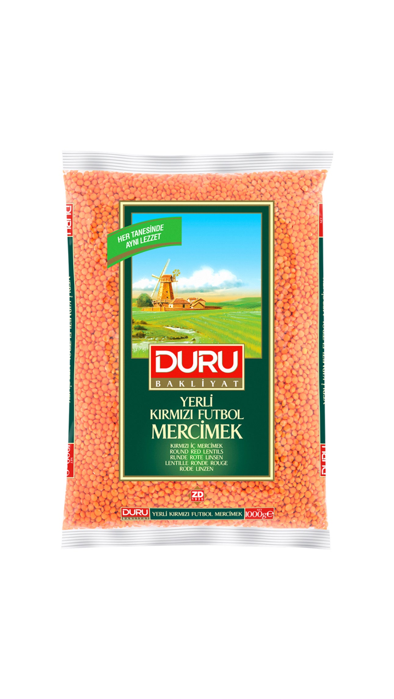 Duru Local Red Football Lentils